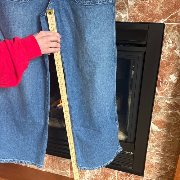 Ralph Lauren Black Label Denim Wide-Leg Jeans. - Picture 5 of 7